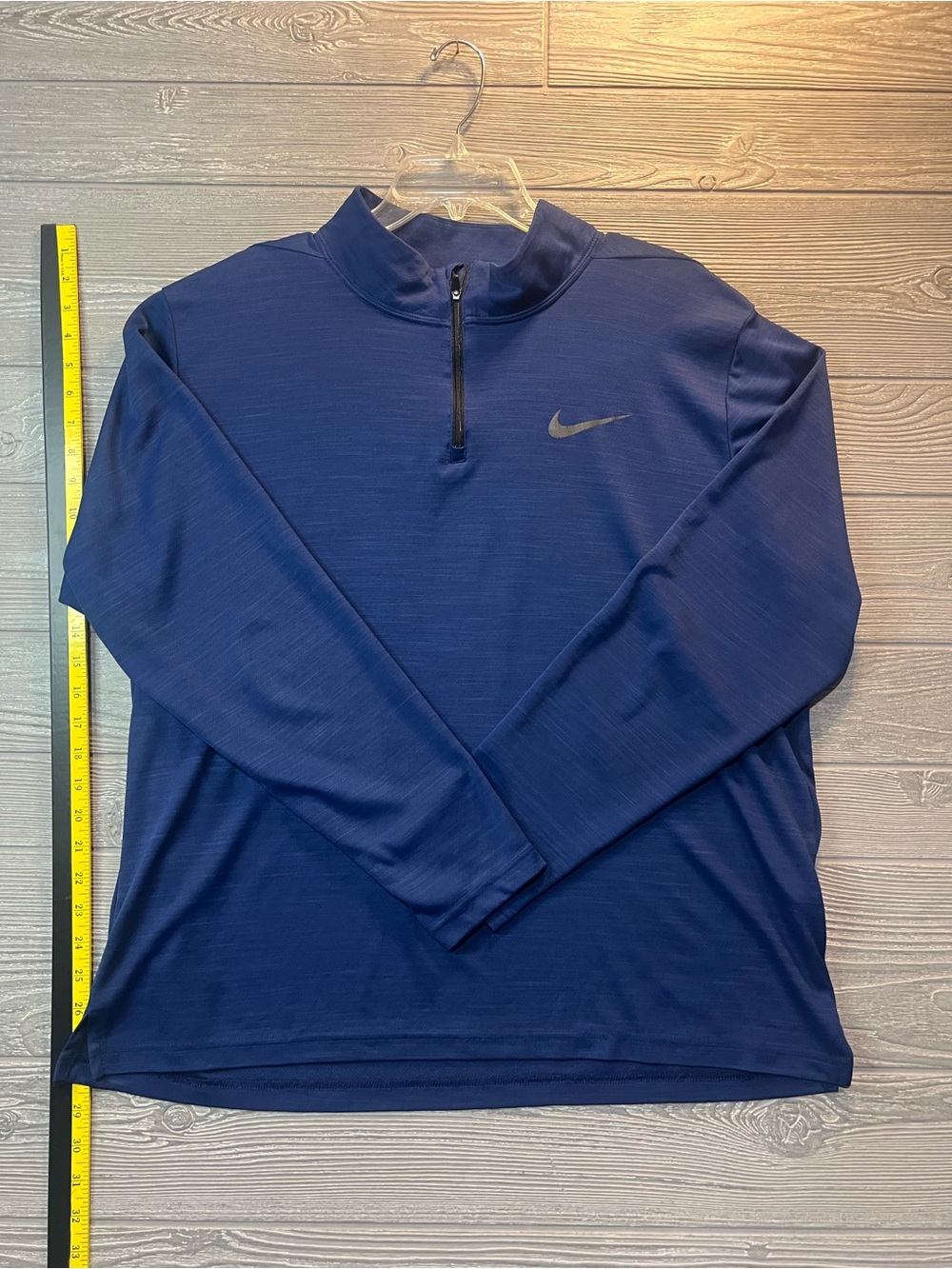 Nike Men’s Blue Half-Zip Performance Jacket